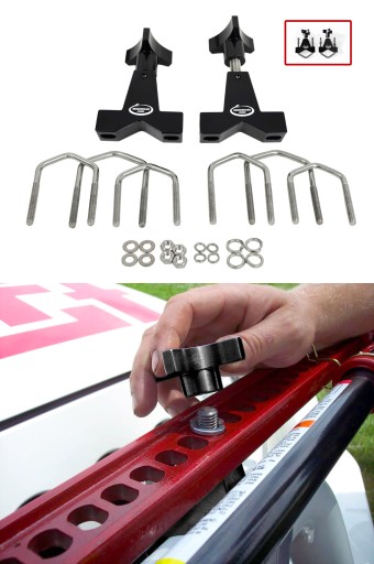 СИСТЕМА РЕГУЛИРУЕМОГО ВЫСОКОГО КРЕПЛЕНИЯ К БАГАЖНИКУ ИЛИ БАМПЕРУ 4x4