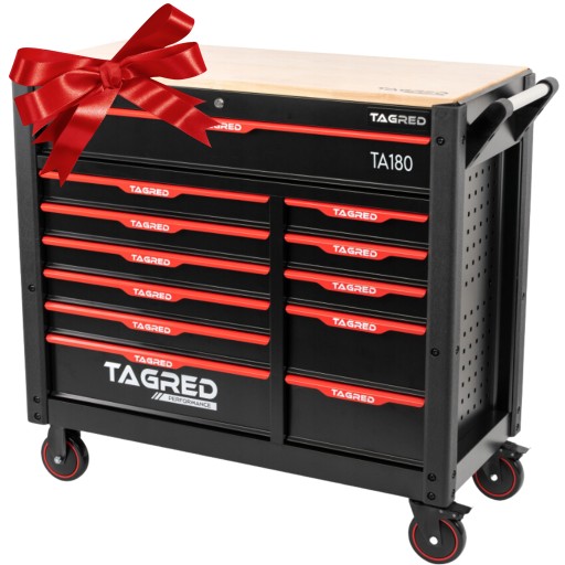 ШКАФ ДЛЯ МАСТЕРСКОЙ ПРОЧНАЯ ТЕЛЕЖКА ДЛЯ ИНСТРУМЕНТОВ БОЛЬШАЯ JUMBO XXL С 12 ЯЩИКАМИ