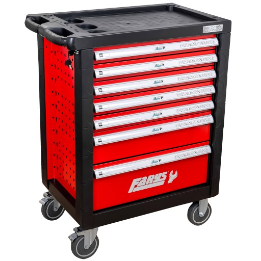 ИНСТРУМЕНТАЛЬНЫЙ ШКАФ ТЕЛЕЖКА ДЛЯ МАСТЕРСКОЙ Mocny Farys