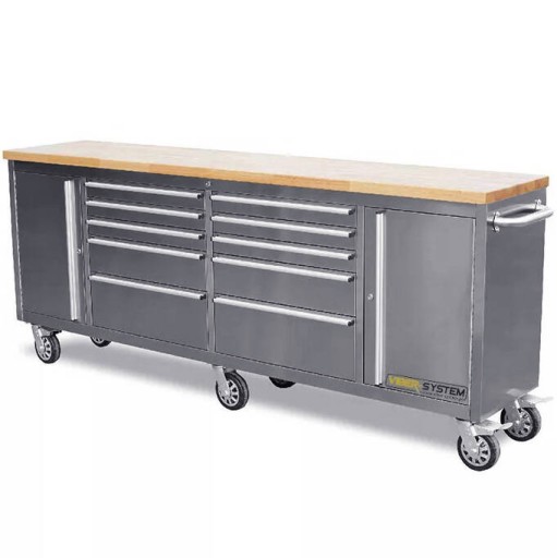 ИНСТРУМЕНТАЛЬНЫЙ ШКАФ ДЛЯ МАСТЕРСКОЙ ИЗ НЕРЖАВЕЮЩЕЙ СТАЛИ VIBER-SYSTEM 900S