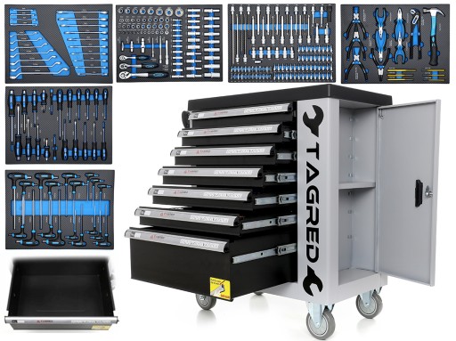 ТЕЛЕЖКА ДЛЯ ИНСТРУМЕНТОВ TAGRED TOOLS PREMIUM KPL 251-EL