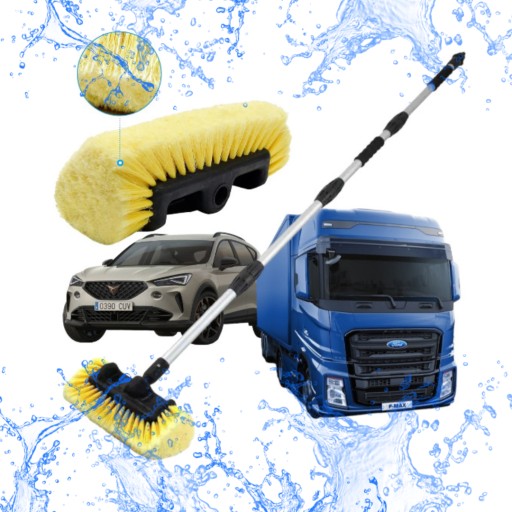 ЩІТКА ДЛЯ МИТТЯ АВТОМОБІЛЯ ТА ВАНТАЖІВКИ 4 ЛІТАКИ РІЗДВЯНИЙ ПОДАРУНОК