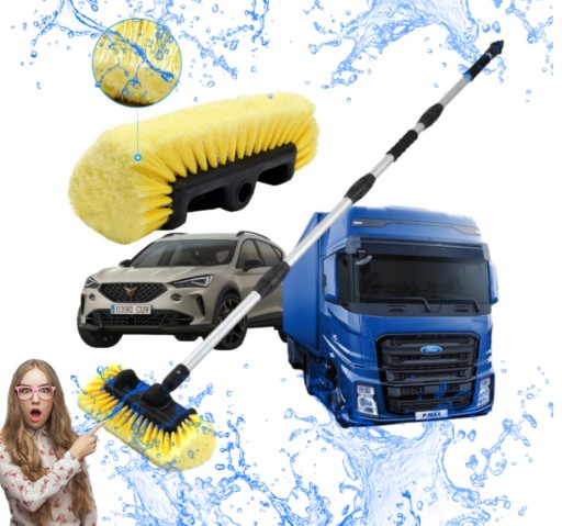 ЩІТКА ДЛЯ МИТТЯ АВТОМОБІЛЯ І ВАНТАЖІВКИ 4 ПЛОЩИНІ