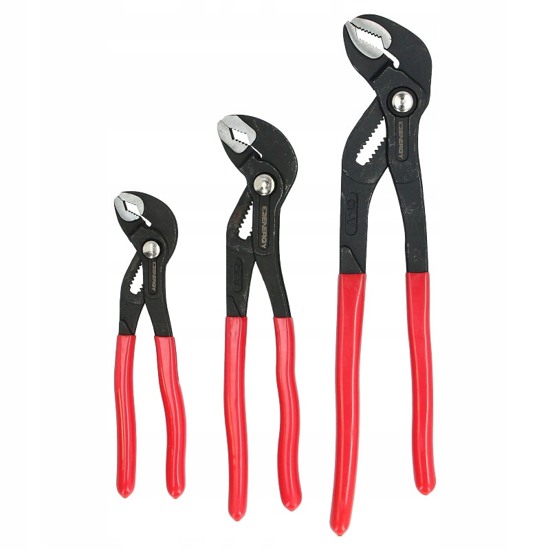 РЕГУЛИРУЕМЫЕ ПЛОСКОГУБЦЫ С ЗАМКОМ НАБОР 3EL.