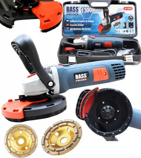 ШЛИФОВАЛЬНАЯ МАШИНА, ФРЕЗА ПО БЕТОНУ, ШЛИФОВАЛЬНАЯ МАШИНА, РЕГУЛИРОВКА СКОРОСТИ + 2 ДИСКОВ