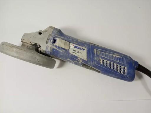 КУТОВА ШЛІФУВАЛЬНА МАШИНА BERNER BAG 125-2