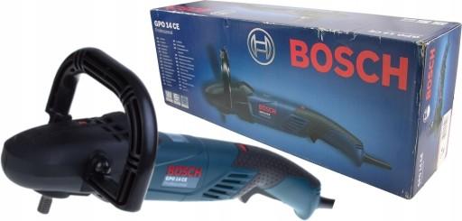 КУТОВА ШЛІФУВАЛЬНА МАШИНА BOSCH GPO 14 CE ПОЛІРУВАЛЬНА МАШИНА 1400 Вт 3000 об/хв 0601389000