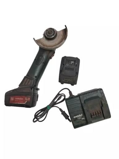 КУТОВА ШЛІФУВАЛЬНА МАШИНА METABO W 18 LTX 125