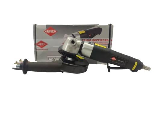ПНЕВМАТИЧНА КУТОВА ШЛІФУВАЛЬНА МАШИНА AIRPRESS 125 ММ 1/4