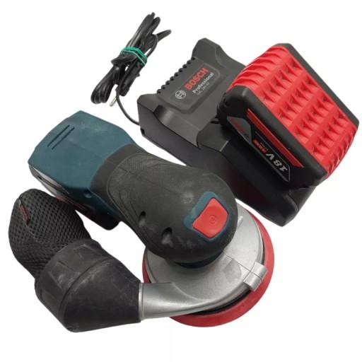 ШЛІФАЛЬНА МАШИНА ЕКСЦЕНТРИКОВА GEX 18V-125 SOLO 125MM + ЗАРЯДНИЙ ПРИСТРІЙ + АКУМУЛЯТОР