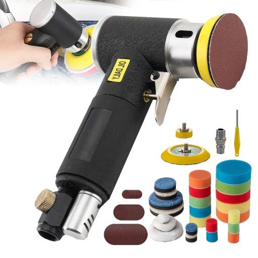 ЭКСЦЕНТРИЧЕСКАЯ ШЛИФОВАЛЬНАЯ МАШИНА ДЛЯ ПОЛИРОВКИ АВТОМОБИЛЕЙ ВИДЕОПОЛИЦИОННАЯ МАШИНА