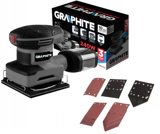 ТОЧИЛЬНИК ОСЦИЛЮЄ. 240W НОГИ 110 * 100MM GRAPHITE
