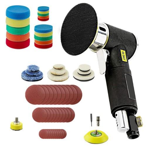 ВИДЕОШЛИФОВАЛЬНАЯ СТАНКА 1/2/3 ДЮЙМА, ПНЕВМАТИЧЕСКАЯ ПОЛИРОВАЛЬНАЯ МАШИНА, НАБОР ГУБЧКИХ ДИСКОВ