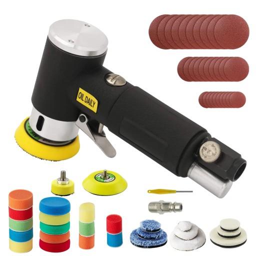 ПНЕВМАТИЧЕСКАЯ ЭКСЦЕНТРИЧЕСКАЯ УГЛОВАЯ ШЛИФМАШИНА Mega Set PAD 30x PAPI premium