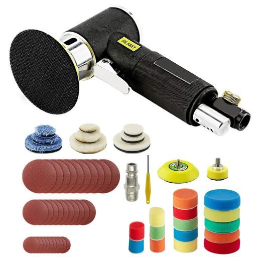 ШЛИФОВАЛЬНАЯ ПНЕВМАТИЧЕСКАЯ ЭКСЦЕНТРИЧЕСКАЯ ПОЛИРОВАЛЬНАЯ ГУБКА МЕХОВОЙ ВОЙЛОК 25/50/75 мм