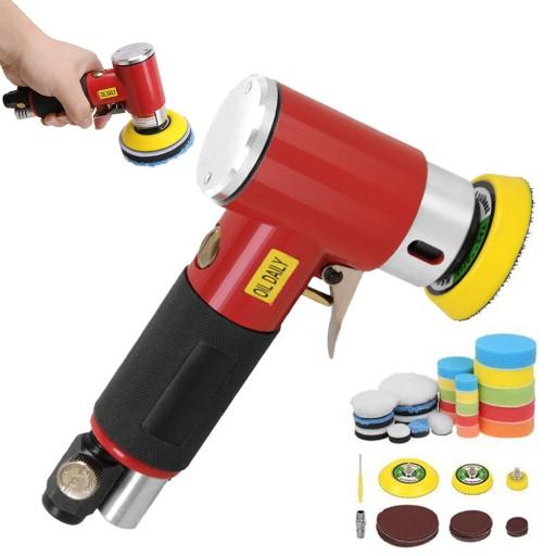 SANDER АВТОПОЛІРУВАЛЬНА МАШИНА ПОЛІРУВАЛЬНА МАШИНА З ЕЛЕКТРОРЕГУЛЮВАННЯМ + ГУБКИ + ПОДУШКИ