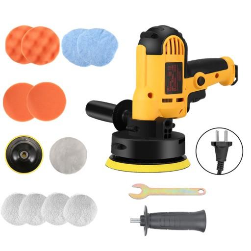 ШЛИФОВАЛЬНАЯ МАШИНА ДЛЯ ПОЛИРОВКИ АВТОМОБИЛЕЙ НАБОР ГУБКИ 600-3700 ОБ/МИН