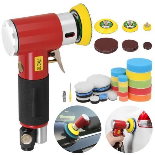 ШЛИФОВАЛЬНАЯ МАШИНА ДЛЯ АВТОПОЛИРОВКИ НАБОР ПНЕВМАТИЧЕСКОЙ ПОЛИРОВАЛЬНОЙ ГУБКИ