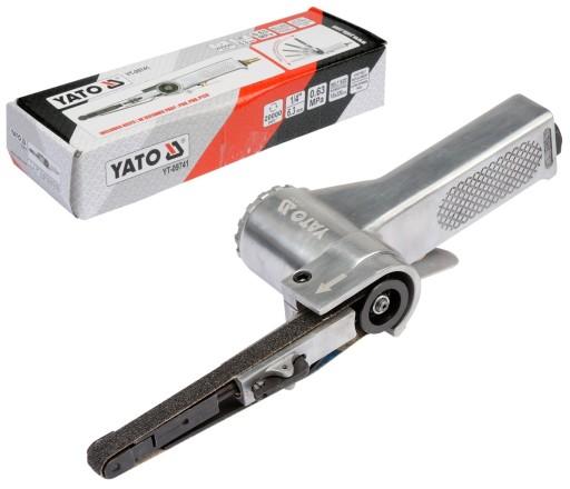 Ленточная шлифовальная машина воздушный танк YATO 10X330