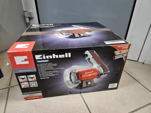 EINHELL TH-US 240 240W ЛЕНТОЧНО-ШЛИФОВАЛЬНАЯ МАШИНА