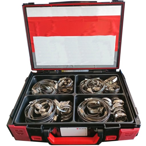 Ящик ORSY набір черв'ячних стяжок W4 9 мм 110