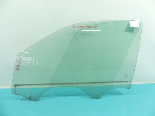 6V0845201C - СТЕКЛО ДВЕРИ ВОДИТЕЛЯ ПЕРЕДНЕЕ ЛЕВОЕ SKODA FABIA III 20