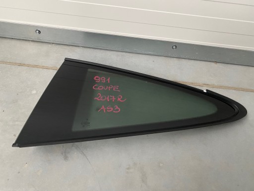 ОКНО КУЗОВА ЛЕВОЕ PORSCHE 911 991 COUPE 2017
