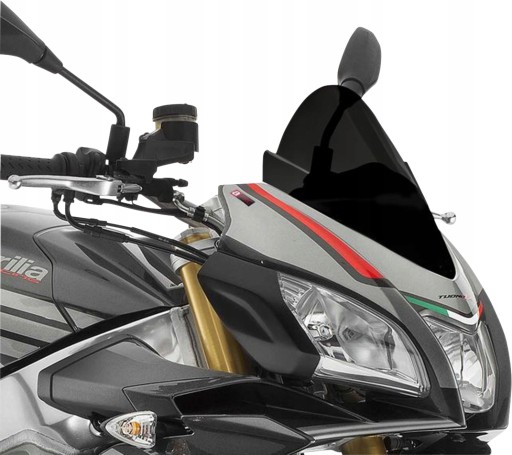 Спортивне скло Puig APRILIA TUONO 125 / Tuono V4RR / F чорний колір.