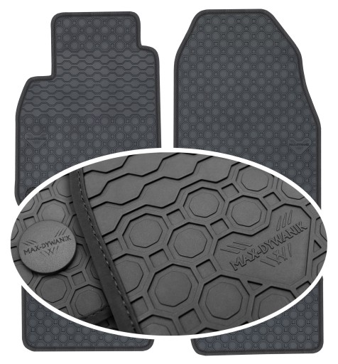 Saab 9-3 II 2002-2007 Резиновые коврики PrimeLiner - Черный