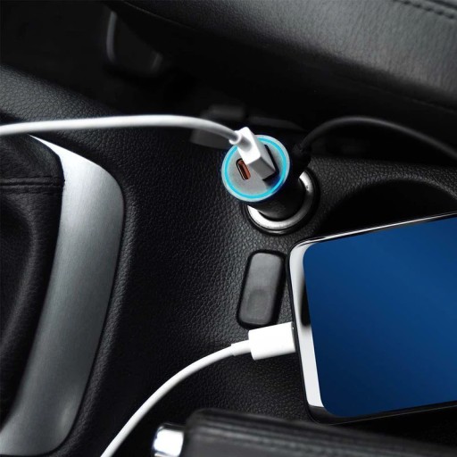 V-TAC USB автомобільний зарядний пристрій для прикурювача