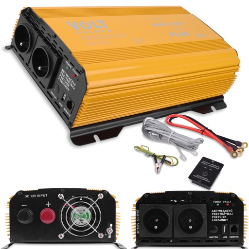 Автомобильный преобразователь напряжения Volt SINUS PLUS 3000 12/230В с дистанционным управлением