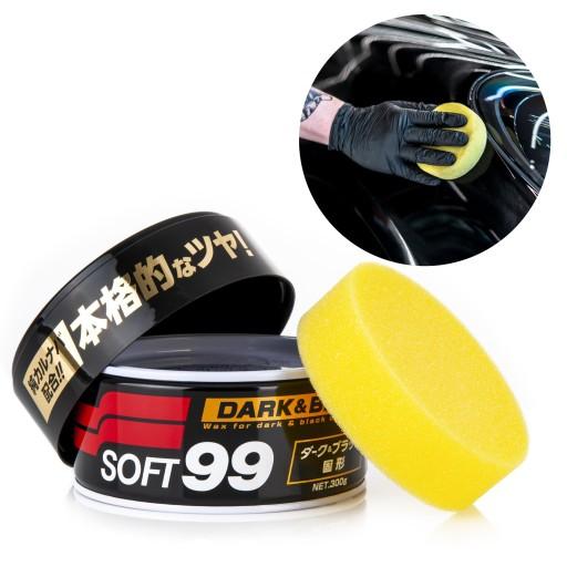 Soft99 Dark & ​​​​Black Wax Автомобільний віск 300 г