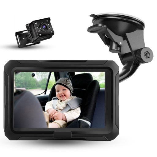 BabyCarCamera-01 - Автомобільний монітор безпеки для дітей