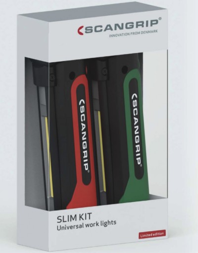 Scangrip 2 інспекційні ліхтарі 500 лм SLIM 49.0439