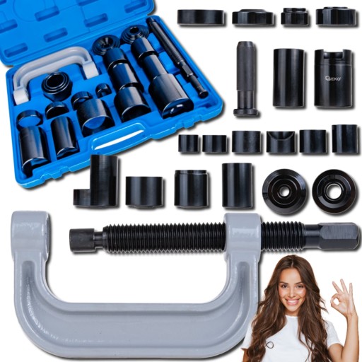 Універсальний набір із 16 втулок маятника та знімача штифтів у футлярі