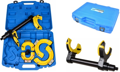 Съёмник пружин McPherson трапециевидной формы со сменными ручками FR5161