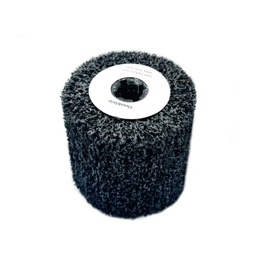 Круг круглошлифовальный из твердого нетканого материала 100х100х19мм.