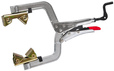 Затискач для зварювання труб pg634v