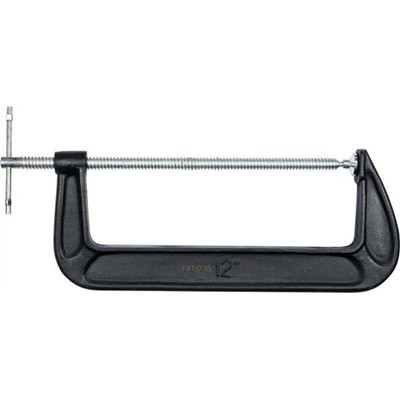 Гвинтовий затискач типу C 12 дюймів 300 мм Yato YT-64258