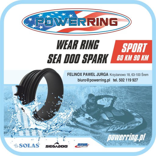 PS201003 - Sea-Doo Wear Ring Spark SPORT 60/90 км