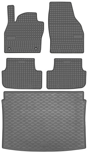Seat Arona Crossover 2017 - Коврики резиновые + коврик в багажник