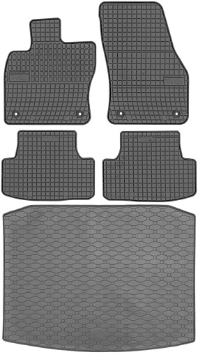 Seat Ateca Crossover 4x2 2016 - Коврики резиновые + коврик в багажник