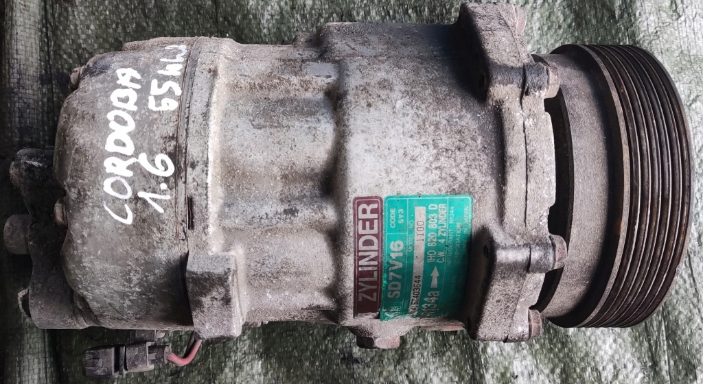 1H0820803D - Seat Cordoba 1.6 75 к. с. компресор кондиціонера