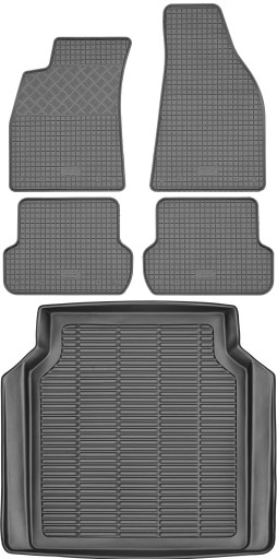 Seat Exeo Kombi 2009-2013 SET - Коврики + коврик в багажник