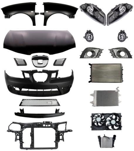 2329 - Seat Ibiza 06-08 Бампер Ремінь Капот Крило