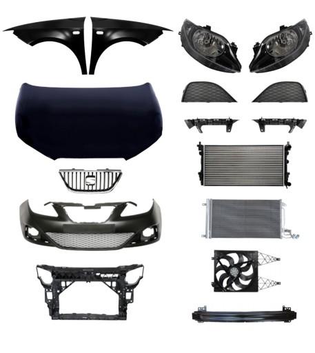 2320 - Seat Ibiza 08-12 Ремінь бампера Капот Крило