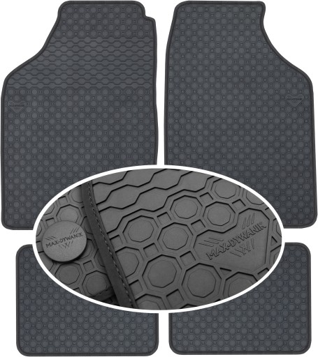 Seat Ibiza I Hatchback 84-93 Резиновые коврики PrimeLiner - Черный