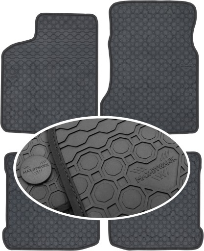 Seat Ibiza II FL 1999-2002 Резиновые коврики PrimeLiner - Черный