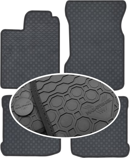 Seat Ibiza II HB SD 1993-1999 Коврики резиновые PrimeLiner - черные