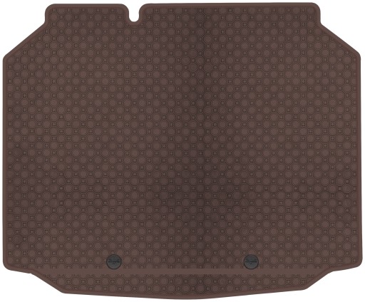 Seat Leon III Hatchback 2013-2020 Вкладиш багажника PRIMELINER - КОРИЧНЕВИЙ